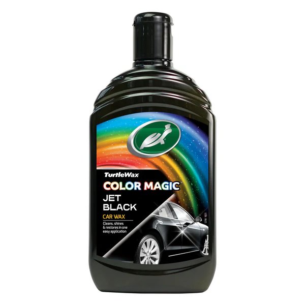 Solutie polish auto Turtle Wax Color Magic Jet Black (negru) 500ml