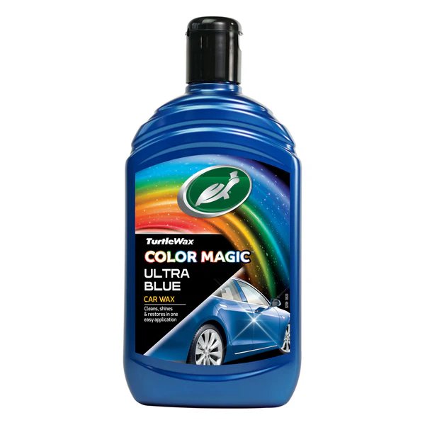 Solutie polish auto Turtle Wax Color Magic Dark Blue (albastru) 500ml