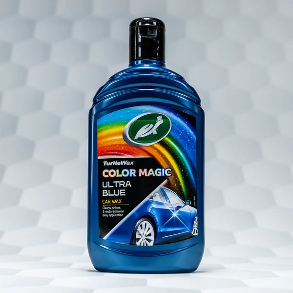 Solutie polish auto Turtle Wax Color Magic Dark Blue (albastru) 500ml