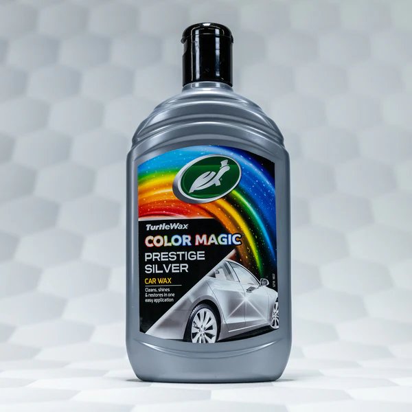 Solutie polish auto Turtle Wax Color Magic Prestige Silver (argintiu) 500ml