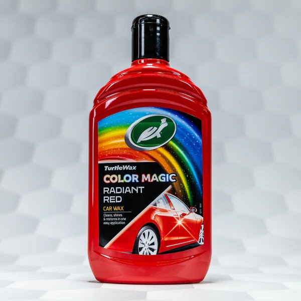 Solutie polish auto Turtle Wax Color Magic Radiant Red (rosu) 500ml