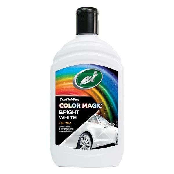 Solutie polish auto Turtle Wax Color Magic Bright White (alb) 500ml