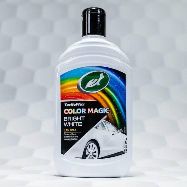 Solutie polish auto Turtle Wax Color Magic Bright White (alb) 500ml