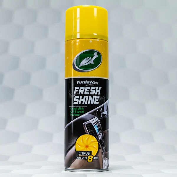 Spray silicon bord Turtle Wax Cockpit Fresh Citrus 500ml pt. vinil plastic si cauciuc cu parfum de lunga durata FG7736