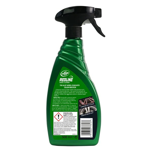 Solutie curatat jante aluminiu Turtle Wax 52854 GL Red Line All Wheel Cleaner 500ml