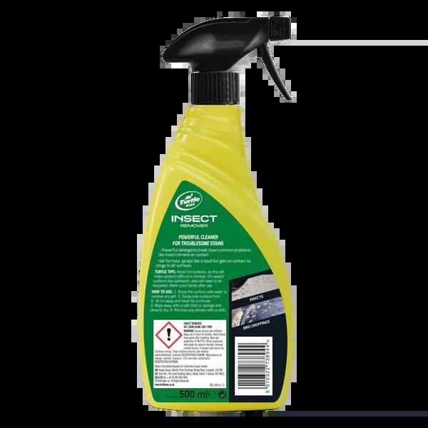 Solutie pentru curatat urmele de insecte si smoala, gudronul de pe caroserie Turtle Wax 52856 GL Bug& Tar Remover 500ml