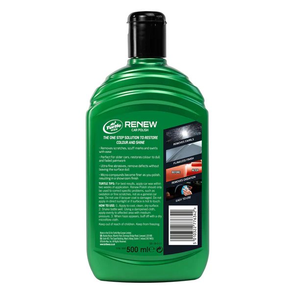 Solutie indepartat zgarieruri vopsea Turtle Wax 500ml retus vopsea cu efect de nivelare