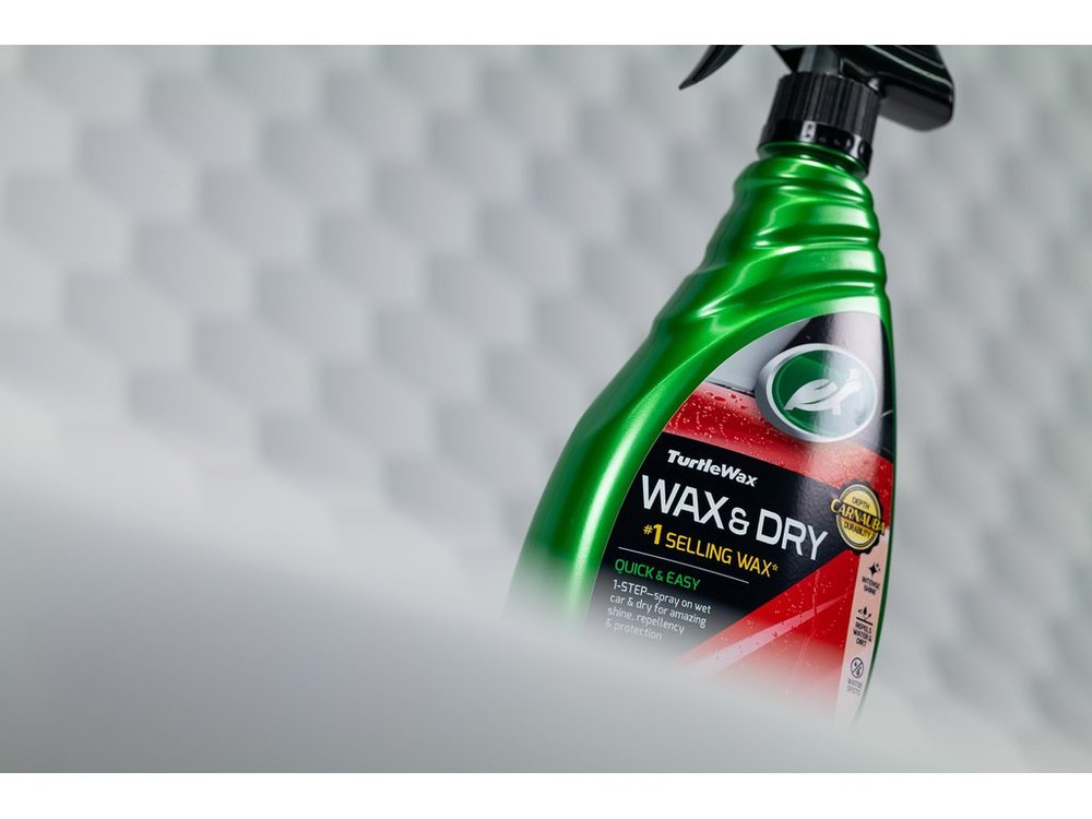 Ceara si solutie de curatare Turtle Wax GL Wax & Dry 500ml