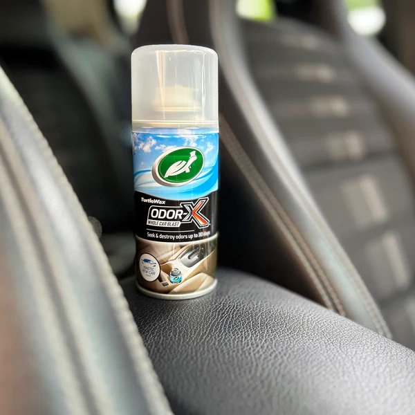 Spray automat eliminare mirosuri neplacute (fum, animale companie, cafea, mancare ) Power Out Odor-X Whole Car Blast-New Car 100ml