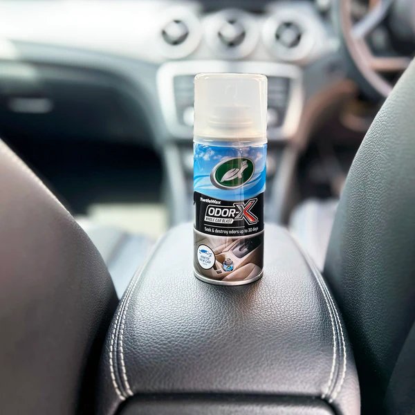 Spray automat eliminare mirosuri neplacute (fum, animale companie, cafea, mancare ) Power Out Odor-X Whole Car Blast-New Car 100ml