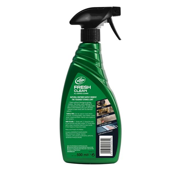 Spray curatare interior masina universal Turtle Wax Power Out Fresh Clean All-Surface Cleaner 500ml