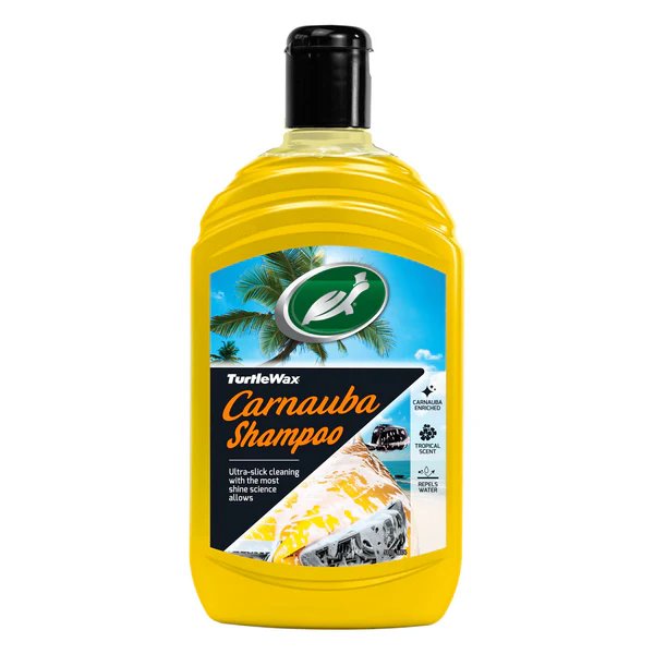 Sampon auto cu ceara Turtle Wax Carnauba Wash & Wax 500ml