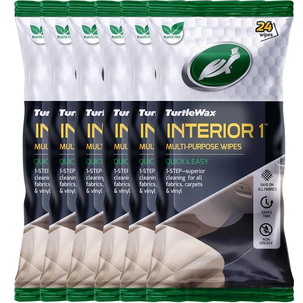 Servetele universale pentru Interior Turtle Wax Interior 1 - Pachet de 24 Bucati