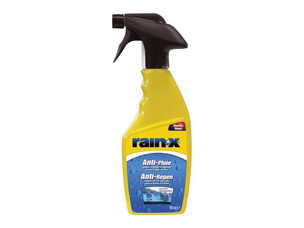 Solutie Anti Ploaie Rain-X Tratament parbriz pentru alunecarea apei cu pulverizator, tratament hidrofob parbriz 500 ml