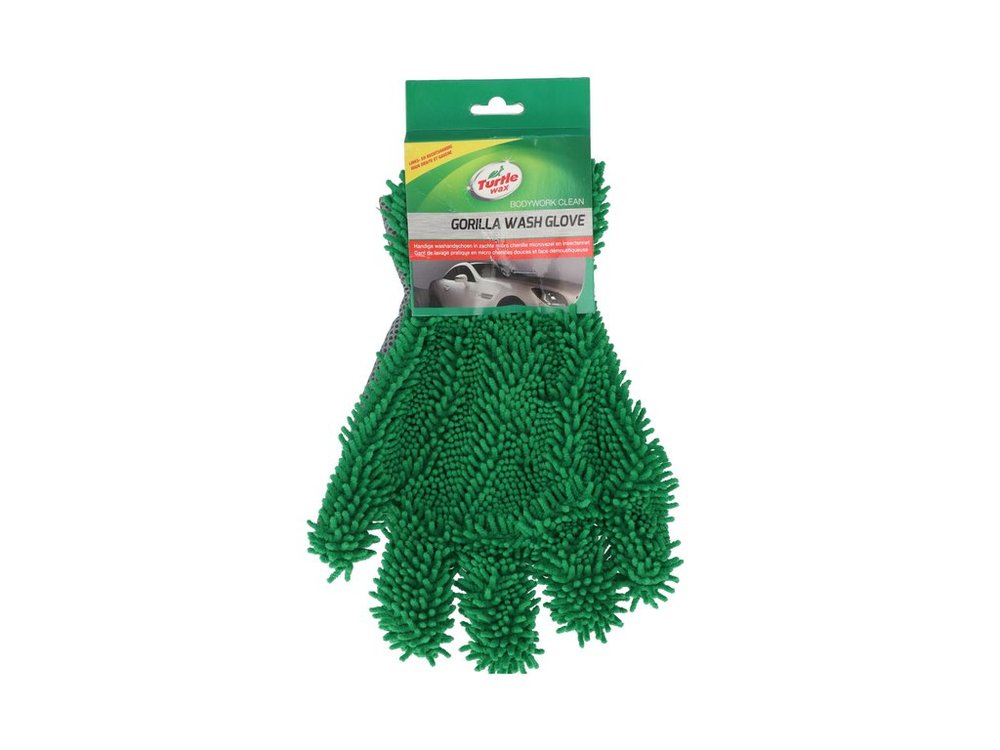 Laveta microfibre Turtle Wax X1835TD Glove Gorilla , tip manusa pentru spalat si curatat masina