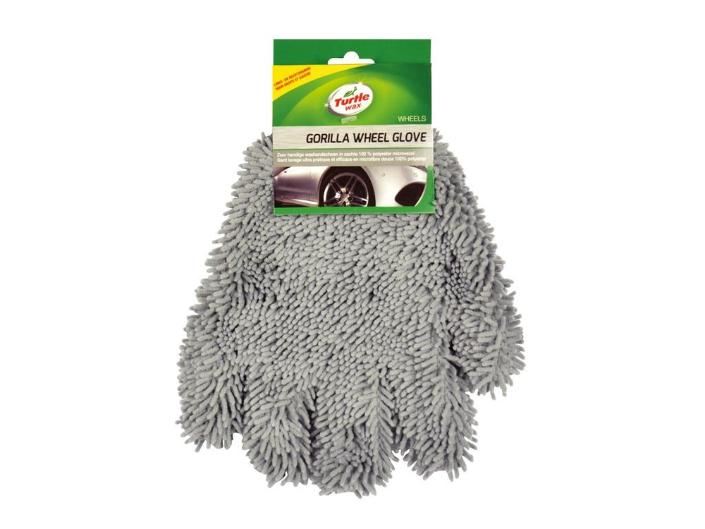 Laveta microfibre Turtle Wax X1805TD Glove Gorilla , tip manusa pentru spalat si curatat jante auto