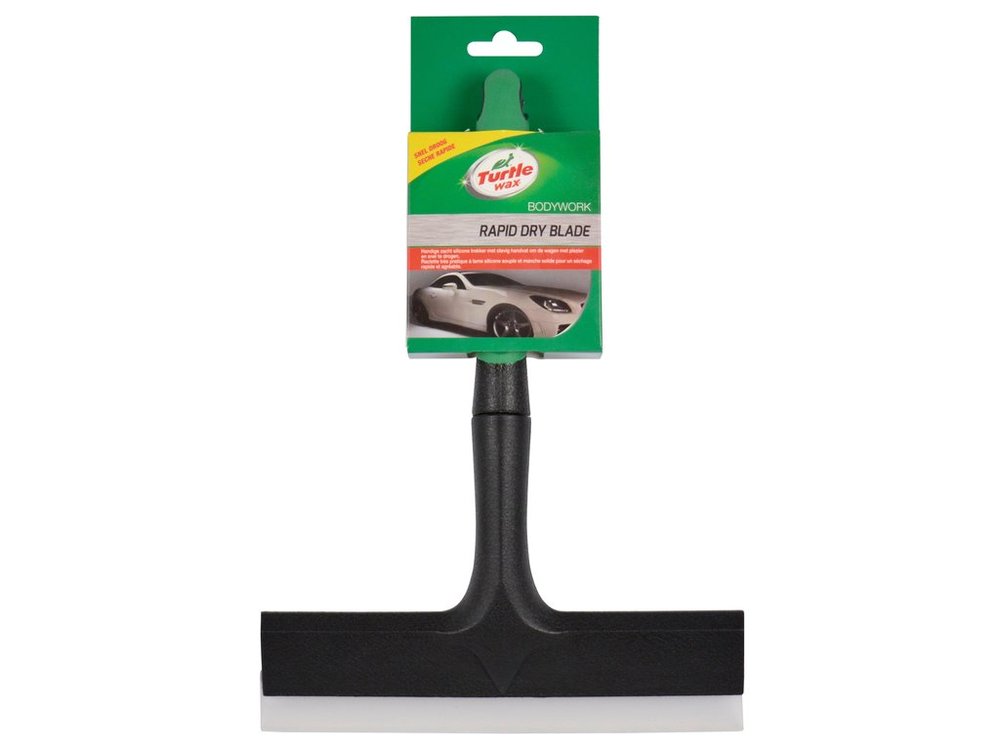 Racleta auto siliconica TurtleWax X628TD Wiper Blade Rapid Dry pentru indepartat apa, Curatitor cu Lamela Silicon