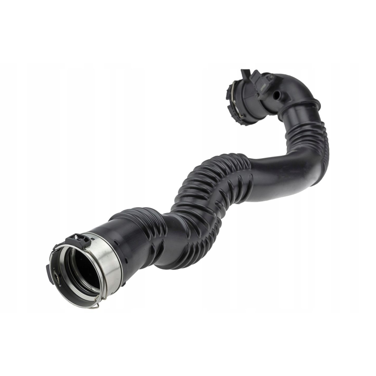 Furtun filtru aer, tubulatura filtru BMW Seria 5 F10/F11, 2010-, motor 2.0 T, Material : Plastic, Cu senzor| 13717612091; 7612091