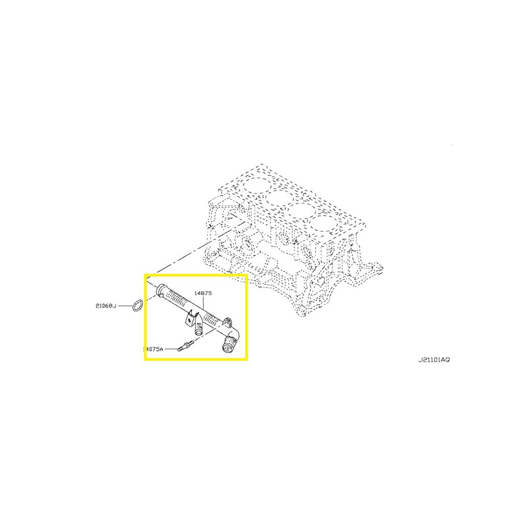 Furtun radiator racire Dacia Duster 2010-, Logan 2008-, Renault Clio 1998-2012, Fluence 2010-, Kangoo, 1997-2020,Laguna 1994-2007, Megane, 1999-2016, Scenic 2003-09, Thalia, 1999-2008, motor 1.6, 1.4, Material : Plastic, 7700101229; 8200035903,