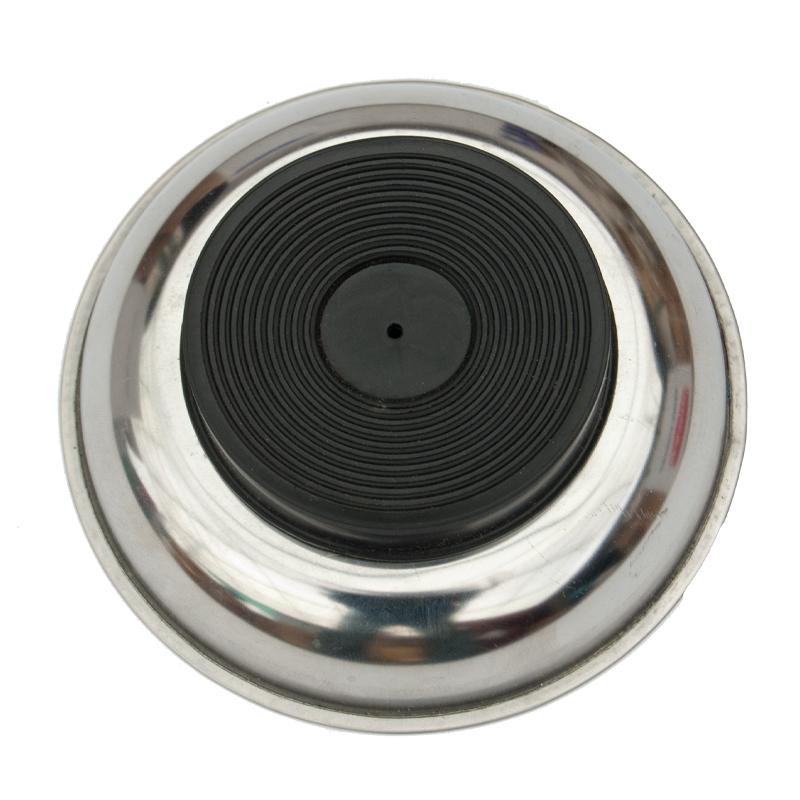 Vas magnetic metal rotund 108 mm, adancime 22mm