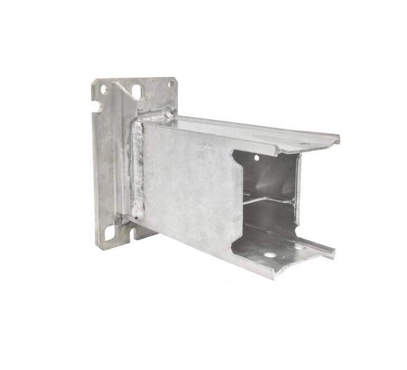 Suport armatura bara protectie Audi A4/S4 (B8), 11.2007-10.2011; A5/S5 (B8), 03.2007-10.2011, montare fata, dreapta, aluminiu, RapidAuto