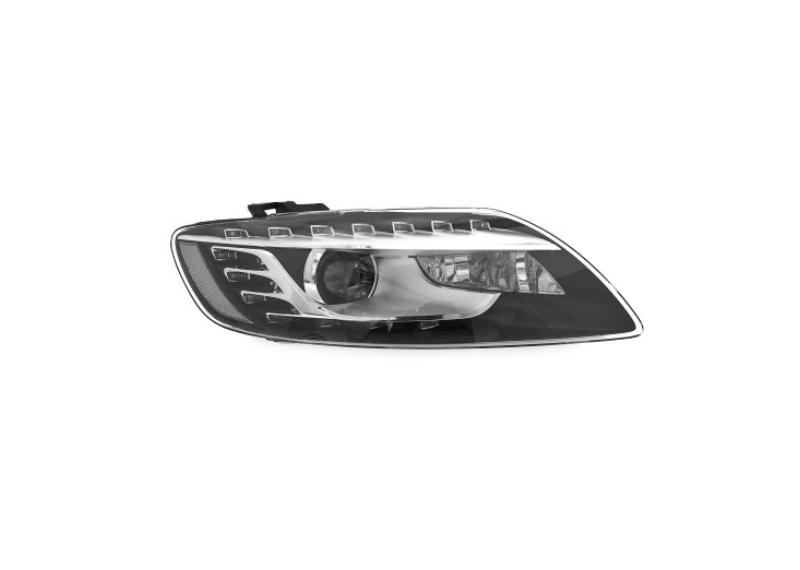 Far Audi Q7 (4l), 09.2009-07.2015, montare fata, dreapta, cu lumini de zi tip LED; D3S+LED; electric; fara bec xenon; fara ballast; cu motor; xenon, DEPO
