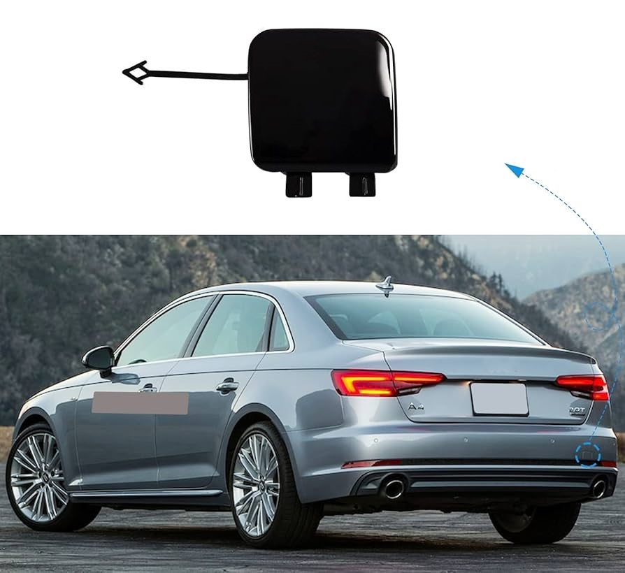 Capac bara carlig remorcare Audi A4/S4 (B9), 11.2015-07.2019, model: Sedan, montare spate, RapidAuto
