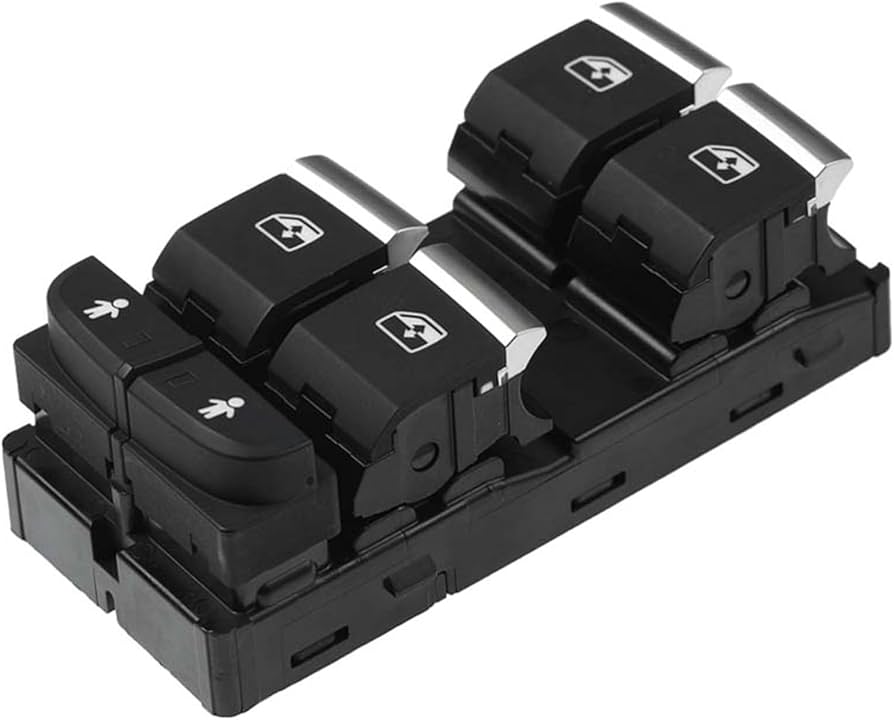 Comutator macara geam Audi A4/S4 (B9), 11.2015-07.2019; A4/S4 (B9), 05.2019-; A5/Sportback, 06.2016-; Q5 (Fy), 09.2016-10.2020; Q7 (4m), 06.2015-12.2019; Q7 (4m), 10.2019-, 10 pini, RapidAuto