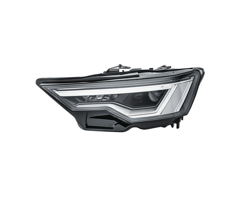 Far Audi A6 (C8), 03.2018-, montare fata, stanga, cu indicator led; cu lumini de zi tip LED; cu lumina de parcare LED; Tip=MATRIX; LED; electric; LED; cu lumina viraje; Numar functii iluminare:7, HELLA
