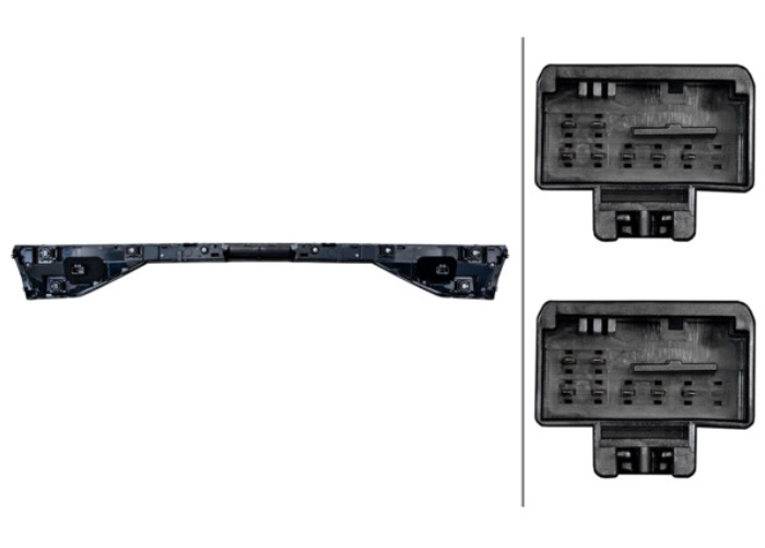 Stop spate, lampa Audi A8 (D5), 07.2017-12.2021, montare spate, centrala, Tip=Mid; LED; cu ornament cromat; HELLA