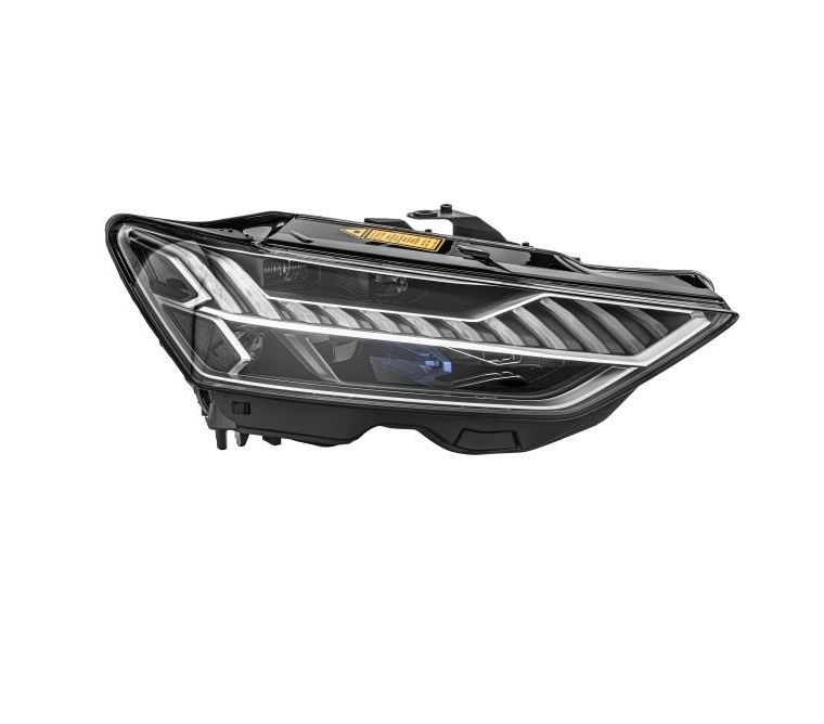 Far Audi A7, 02.2018-, montare fata, dreapta, Tip=MATRIX HD; Laser+LED; electric; cu motor; cu unitate control LED; LED; fara marcaj &quot;AUDI&quot;; fara marcaj &quot;VW&quot;, HELLA