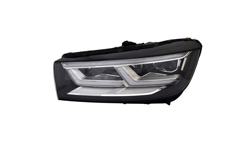 Far Audi Q5 (Fy), 09.2016-10.2020, montare fata, stanga, cu lumini de zi tip LED; LED; electric; fara modul semnalizator fata LED; fara modul LED; fara unitate de control; cu motor; LED; cu lumina viraje, TYC