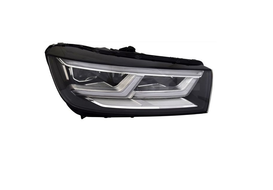 Far Audi Q5 (Fy), 09.2016-10.2020, montare fata, dreapta, cu lumini de zi tip LED; LED; electric; fara modul semnalizator fata LED; fara modul LED; fara unitate de control; cu motor; LED; cu lumina viraje, TYC