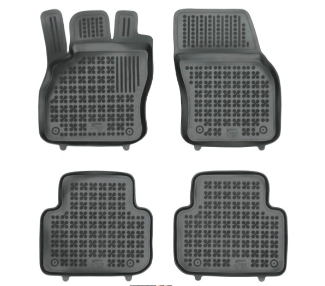 Covorase auto Audi Q3 (F3), 07.2018-, negru; elastomer, RapidAuto