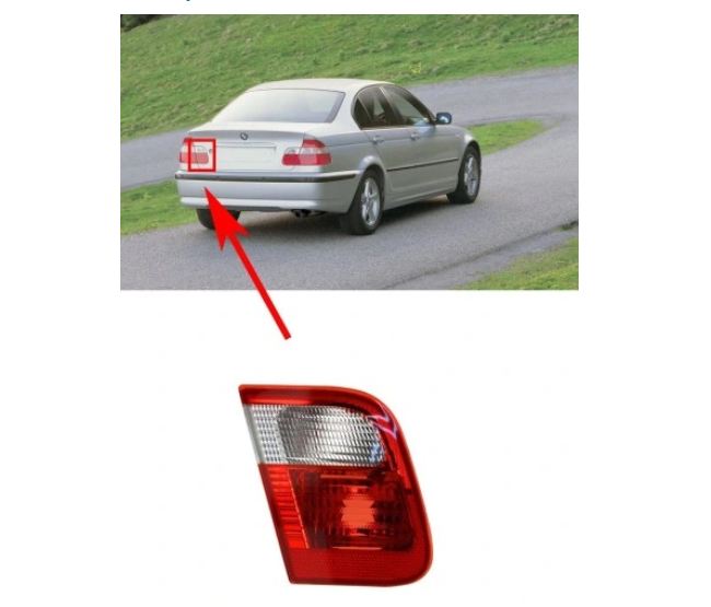 Stop spate, lampa Bmw Seria 3 (E46), Sedan, 06.1998-09.2001, model: Sedan, montare spate, stanga, fara soclu bec ; intern, MAGNETI MARELLI (AXO SCINTEX)