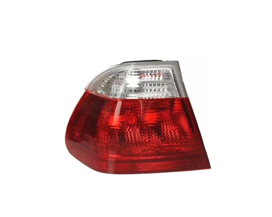 Stop spate, lampa Bmw Seria 3 (E46), Sedan, 06.1998-09.2001, model: Sedan, montare spate, stanga, fara pompa vacuum; rosu-alb; fara soclu bec ; exterior, MAGNETI MARELLI (AXO SCINTEX)