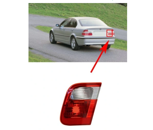 Stop spate, lampa Bmw Seria 3 (E46), Sedan, 06.1998-09.2001, model: Sedan, montare spate, dreapta, fara soclu bec ; intern, MAGNETI MARELLI (AXO SCINTEX)