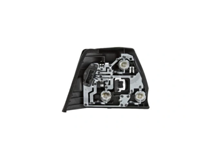 Suport becuri stop spate, lampa Bmw Seria 3 (E46), Sedan, 06.1998-09.2001, model: Sedan, montare spate, dreapta, pentru lampa exterioara; P21/4W+P21W; semnal galben; OEM/OES