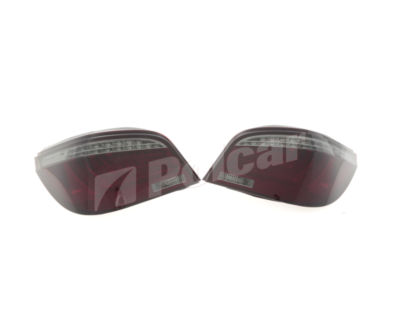 Stop spate, lampa Bmw Seria 5 (E60), 04.2007-06.2010, model: Sedan, tuning, montare spate, stanga+dreapta, LED; alb, fumuriu, transparent; tuning; Taiwan