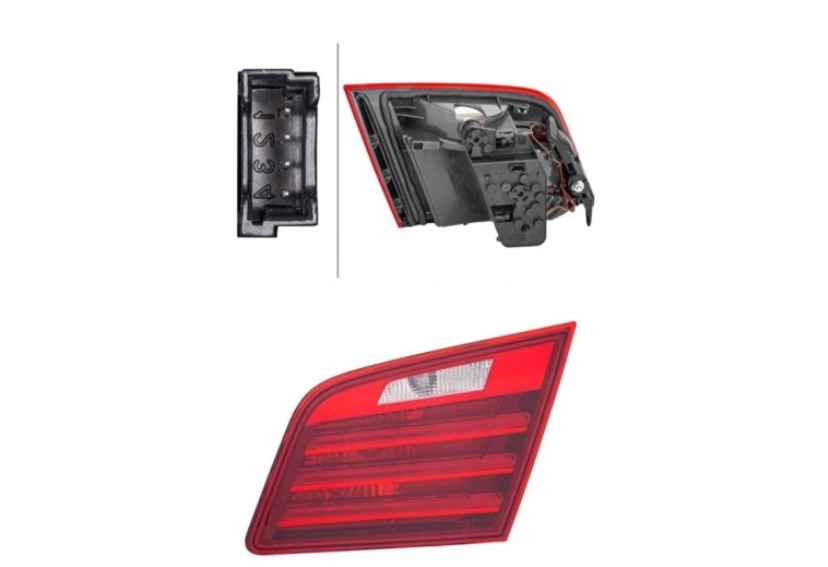 Stop spate, lampa Bmw Seria 5 (F10), 07.2013-08.2017, model: Sedan, montare spate, dreapta, H21W+LED; intern, HELLA