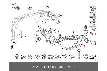 Suport aripa fata Bmw X5 (E70), 10.2006-04.2010, montare fata, stanga, RapidAuto
