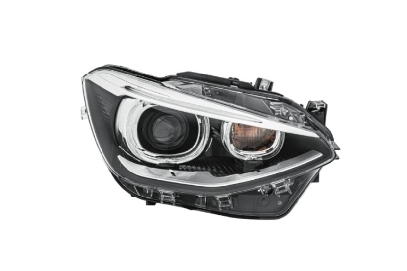 Far Bmw Seria 1 (F20), 08.2011-06.2015, montare fata, dreapta, bi-xenon; cu lumini de zi tip LED; D1S+LED+PY21W; electric; fara modul LED; fara bec xenon; fara ballast; cu motor; xenon, TYC