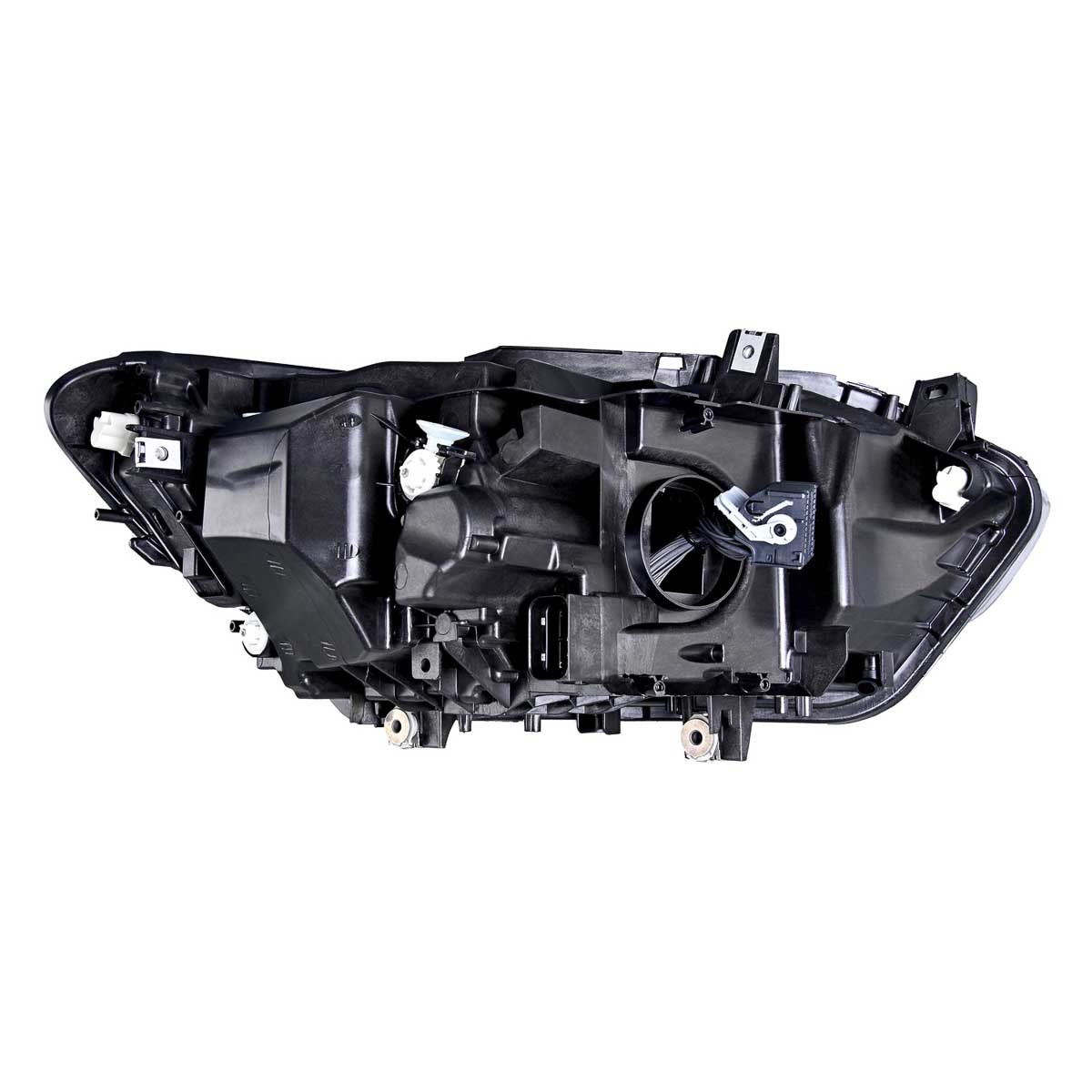 Far Bmw Seria 1 (F20), 05.2015-06.2019, montare fata, stanga, cu lumini de zi tip LED; LED; electric; negru; LED, HELLA