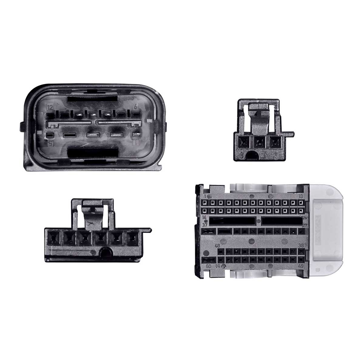 Far Bmw Seria 1 (F20), 05.2015-06.2019, montare fata, stanga, cu lumini de zi tip LED; LED; electric; negru; LED, HELLA