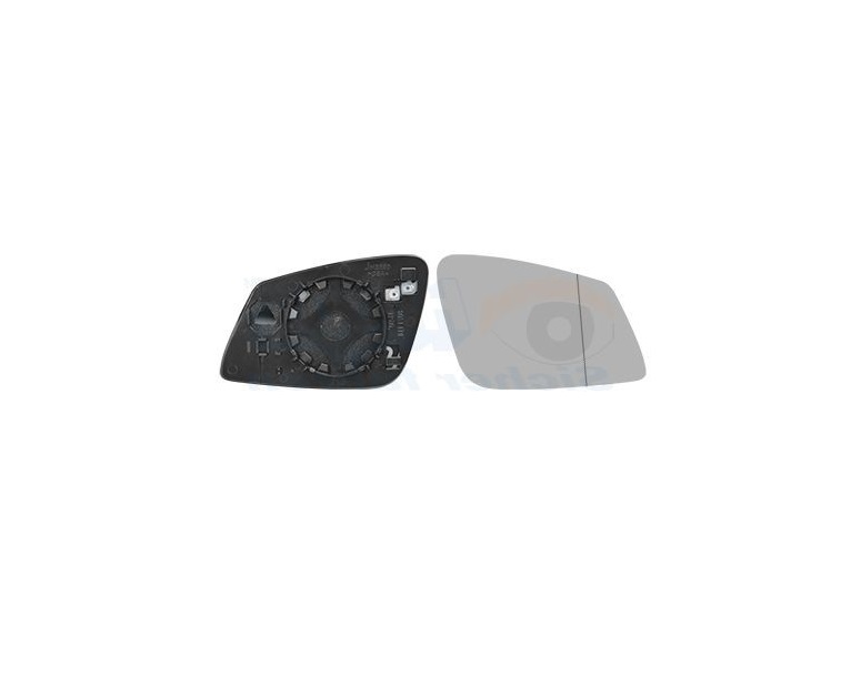 Geam oglinda, sticla oglinda Bmw Seria 2 Gran Coupe (F44), 04.2020-; Seria 1 (F40), 06.2019-, montare dreapta, incalzit; sticla asferica; geam cromat, View Max