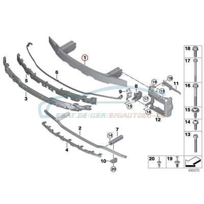 Armatura bara fata Bmw Seria 3 (G20/G21), 03.2019-, aluminiu, RapidAuto