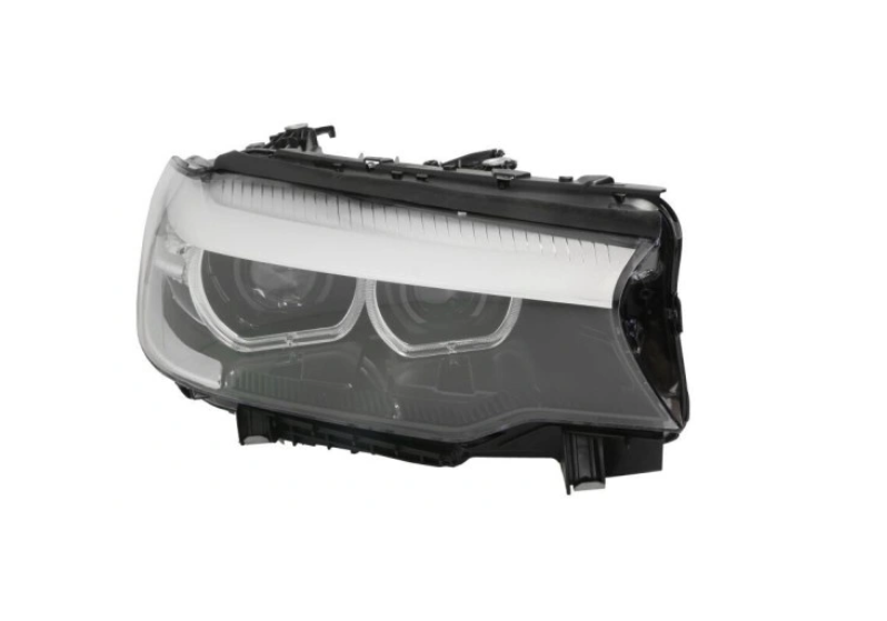 Far Bmw Seria 5 (G30/G31), 05.2017-08.2020, montare fata, dreapta, bi-LED; LED+PY21W; electric; fara modul semnalizator fata LED; fara modul lumini de zi LED; fara modul LED; cu motor; LED, TYC