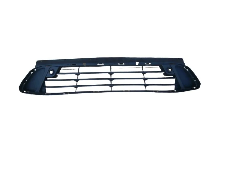 Grila bara protectie, spoiler Bmw Seria 2 Active/Gran Tourer (F45/46), 06.2014-10.2021, montare fata, centrala, cu gauri senzori parcare (PDC); inchis, RapidAuto
