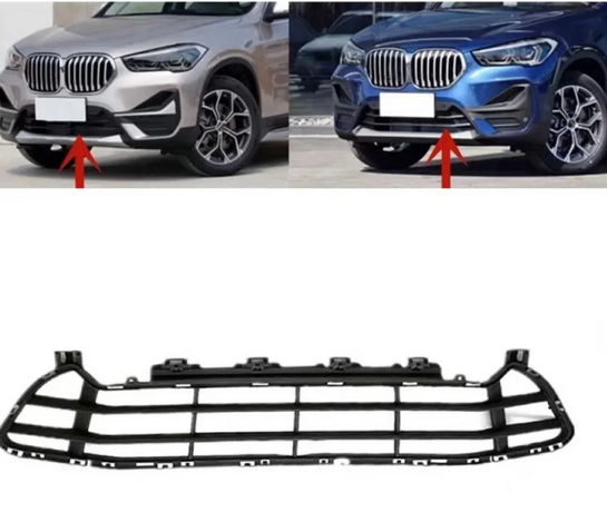 Grila bara protectie, spoiler Bmw X1 (F48), 2019-09.2022, montare fata, deschis, RapidAuto