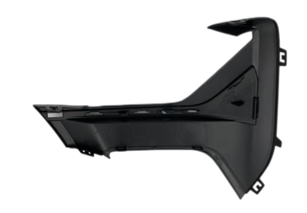 Grila bara protectie, spoiler Bmw X1 (F48), 2019-09.2022, montare fata, stanga, lucios, negru/negru; cu locas ornamente, RapidAuto